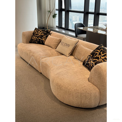 Wide Living Room Sofa 2 - scene
