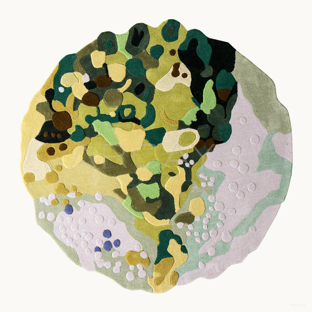 Moss Art Rug in detail