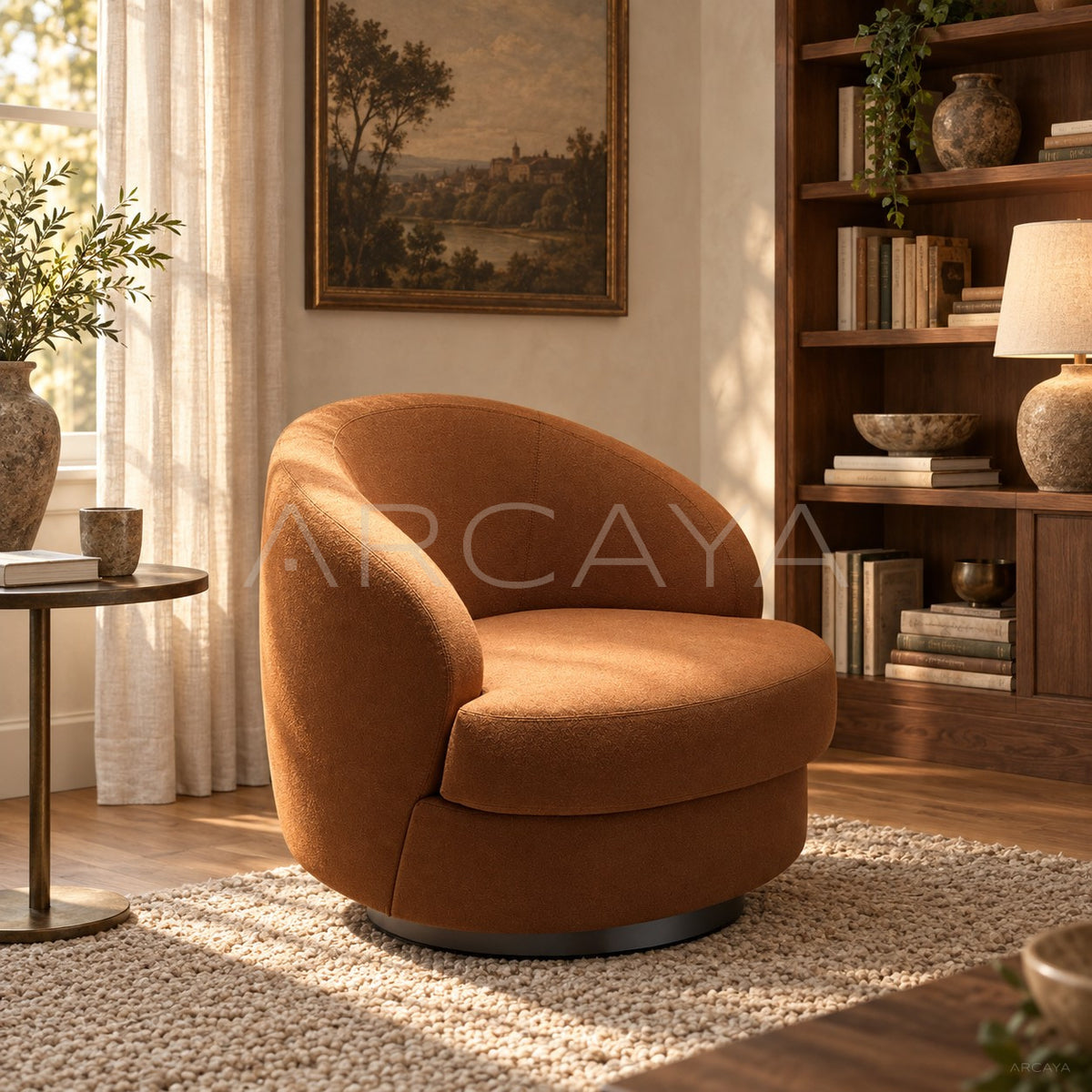 Relaxed Lounge Seating — Chair in detail