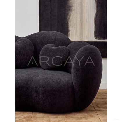 Nian Black Sofa - scene