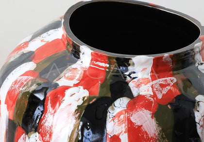 Jingdezhen Large Floor Art Jar Vase - scene