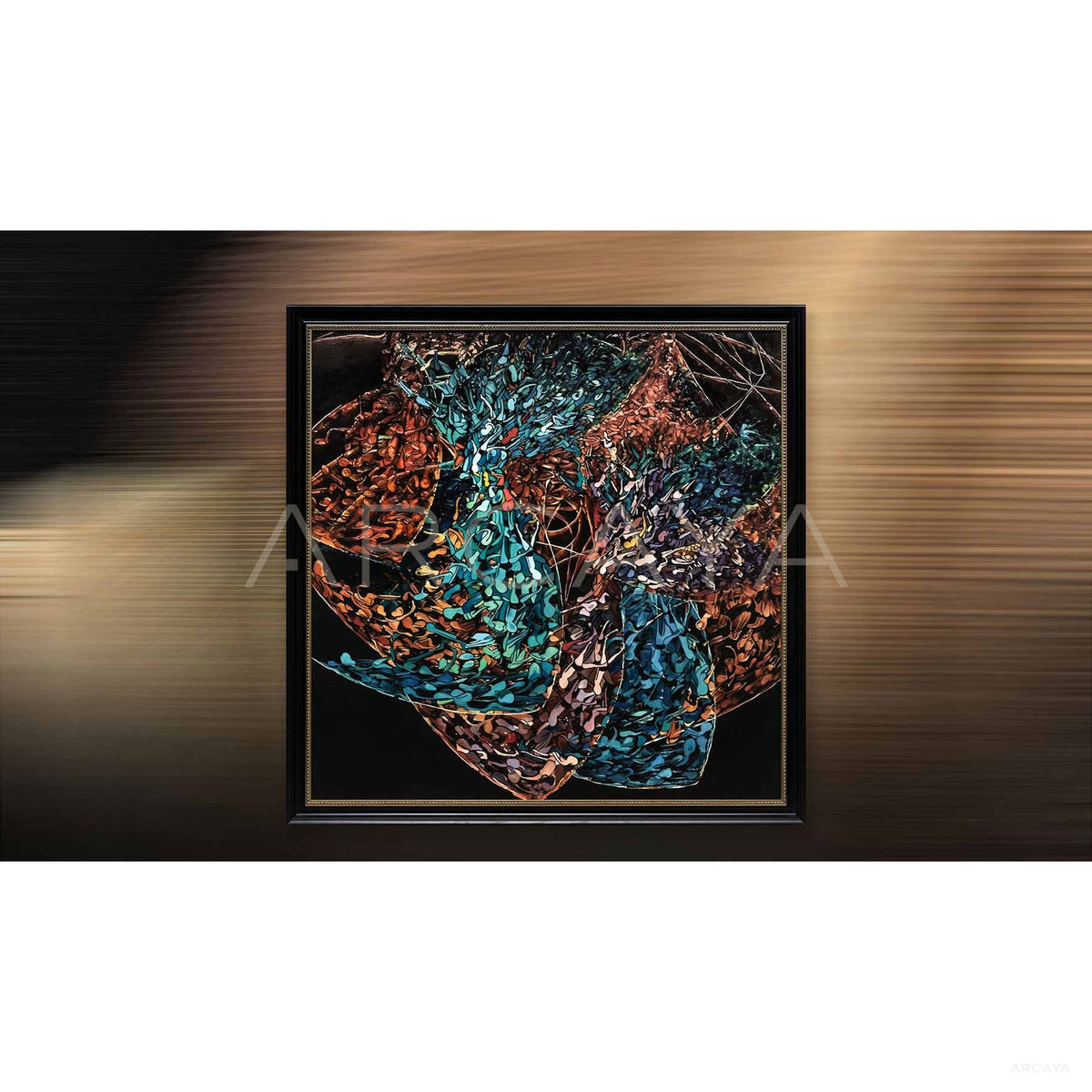 Mixed Media Wall Art 2503D0162 in detail