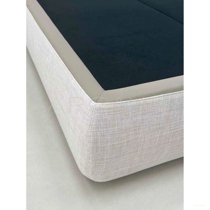 Levo Wide Headboard Bed - scene