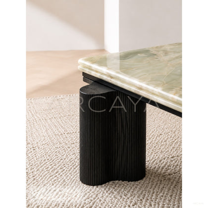 Green Jade Coffee Table Yushi - scene