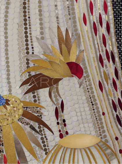 Burnt Platinum Mother Of Pearl Screen - scene