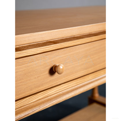 Solid Wood Desk - scene