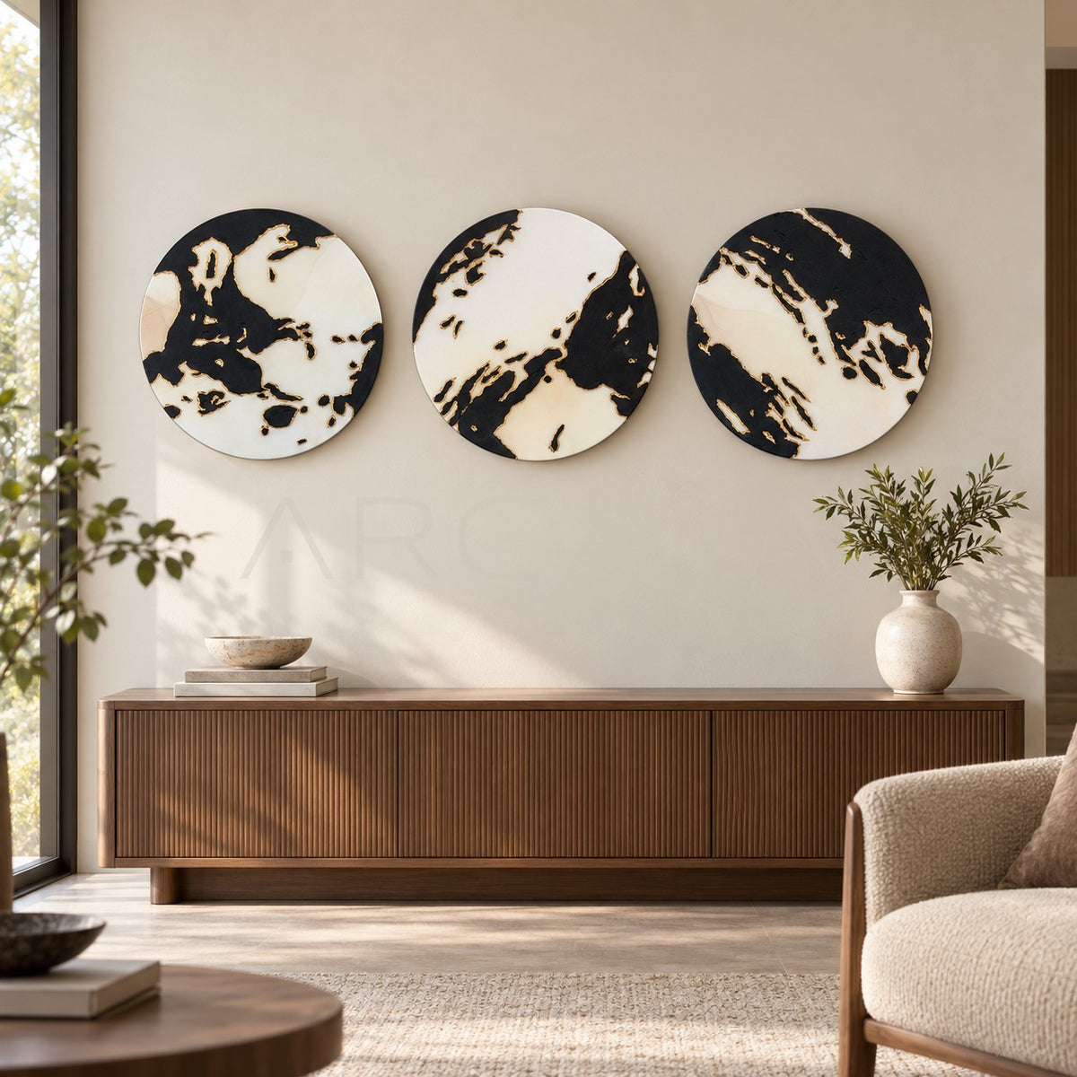 Round Wall Art 2503D0043 - main