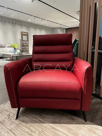 Red Recliner Sofa German Motor - scene