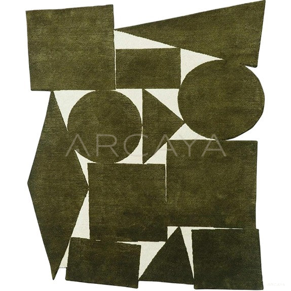 Custom Hand Tufted Rug Dsm P045 C09 in detail