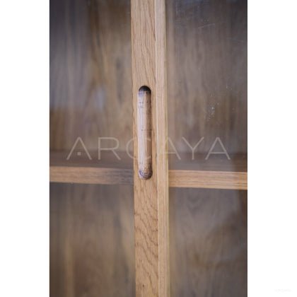 Moku Solid Wood Cabinet - scene