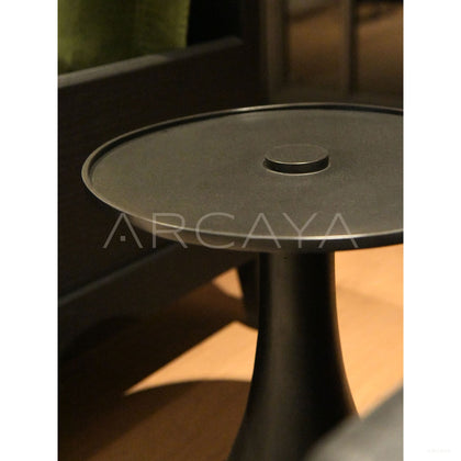 Forged Brass Small Side Table - scene