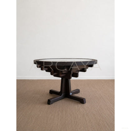 Tenon Nexus Glass Table - scene
