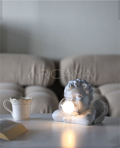 Angel Figurine Night Light - scene