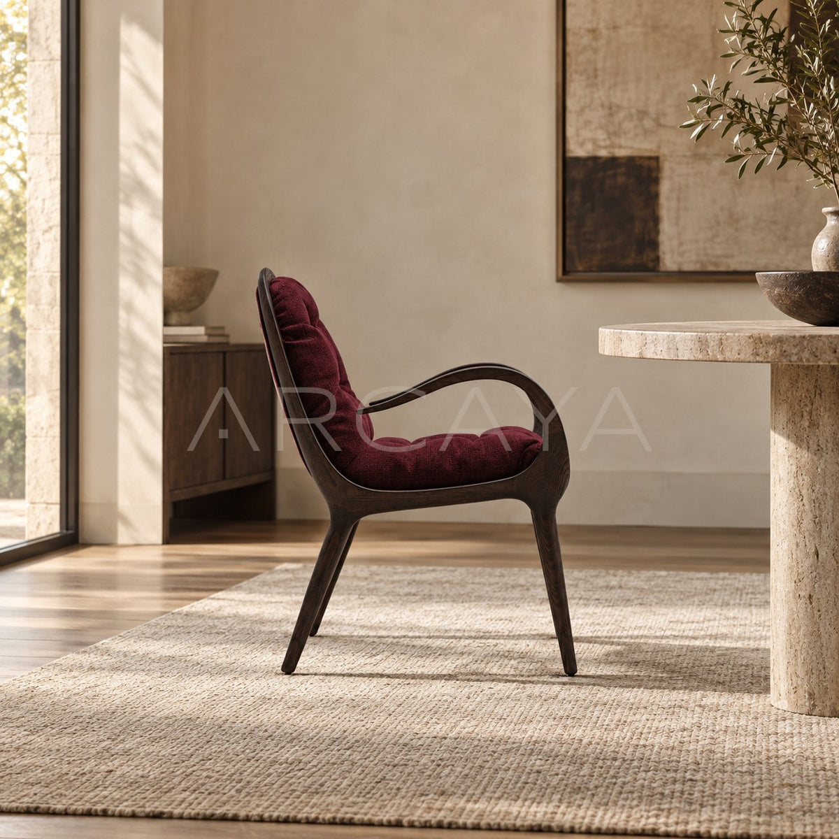 Motelda Luna Chair in detail