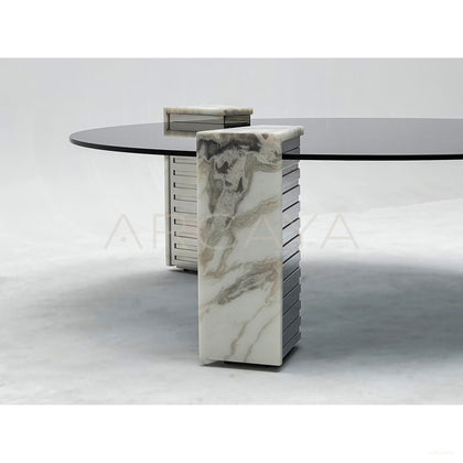 Admeto Round Coffee Table - scene