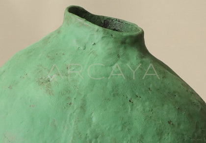 Wabi Sabi Hand Thrown Large Jar Vase - scene