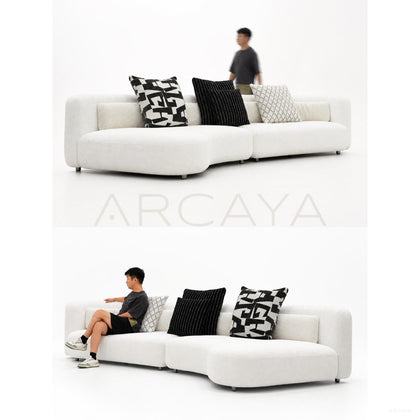 Curved Sofa Gofeid - scene