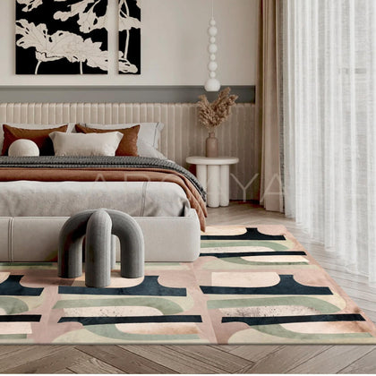 Showroom Color Rug - scene