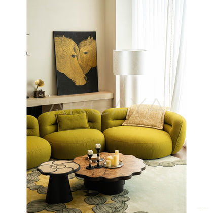 Bobo Ball Sherpa Sofa - scene