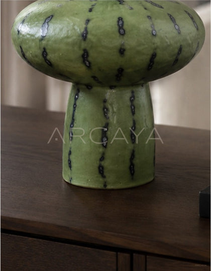 Dadan Green Spot Ceramic Vase - scene