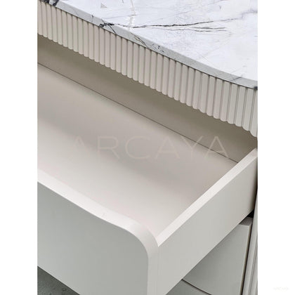 Marble Texture Vertical Stripe Cabinet - scene