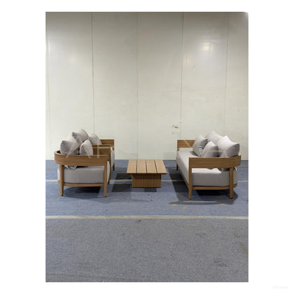 Balmain Aluminum Outdoor Sofa - scene