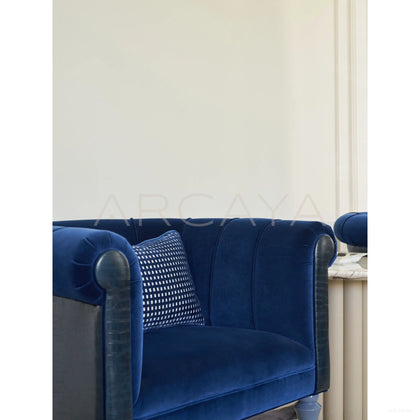 Violet European Modern Armchair - scene