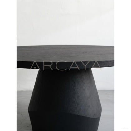 Oak Solid Wood Dining Table - scene