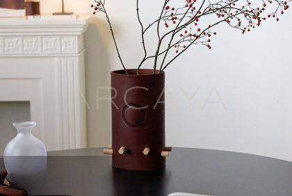 Leather Tray Aroma Mat - scene