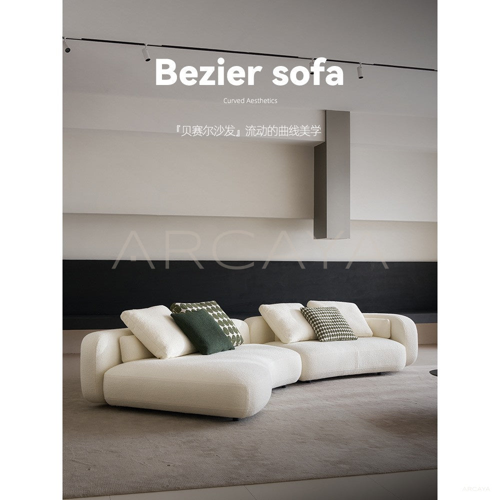 Bezier Irregular Sofa in detail