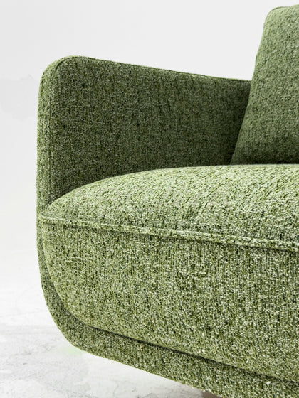 Matcha Green Swivel Lounge Chair - detail