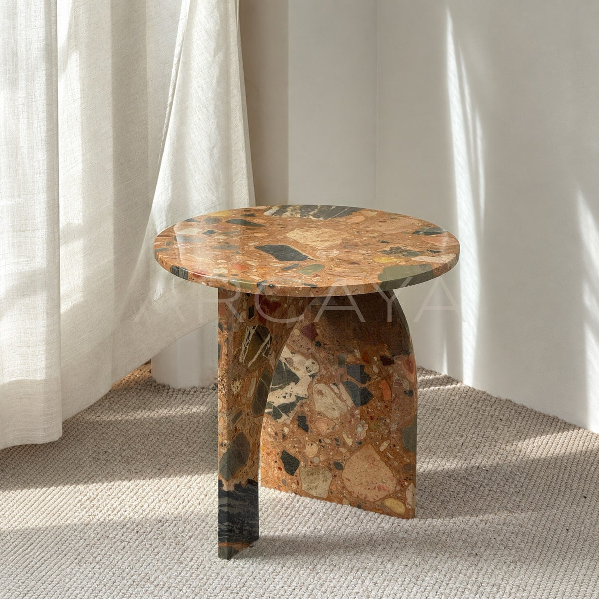 Terrazzo Mid Century Side Table - main