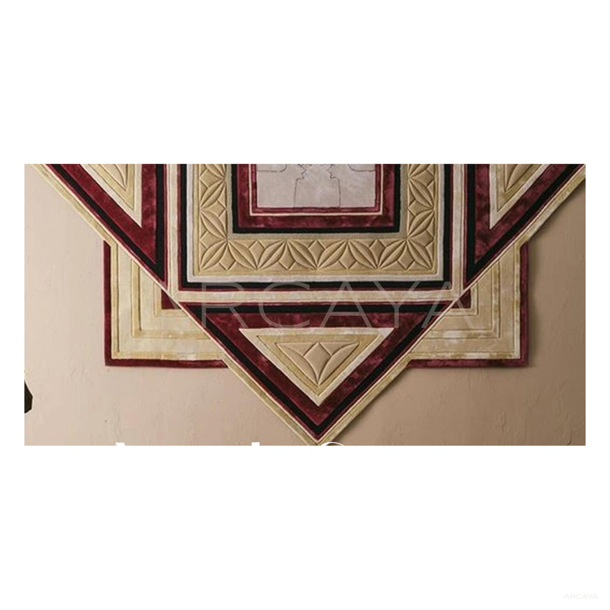 Geometric Wall Tapestry Detail Dsm P049 Wall in detail