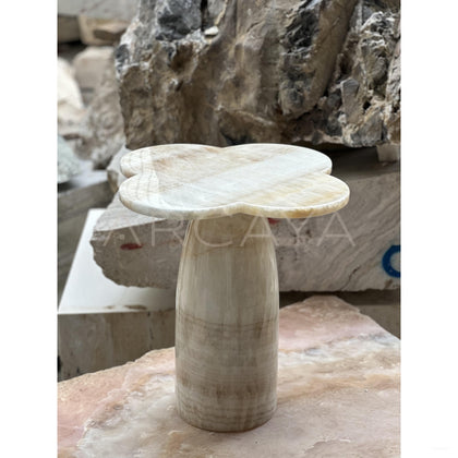 Jade Stone Furniture Piece — Side Table - scene