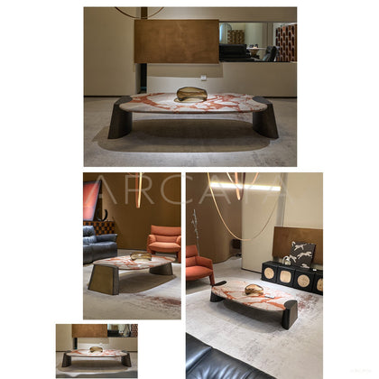 Bulgari Red Coffee Table - scene