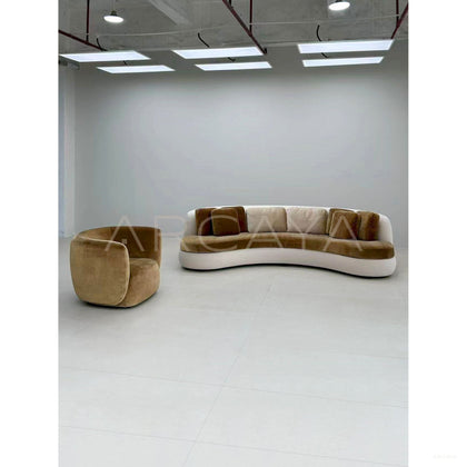 Curved Sofa Ehch - scene