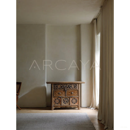 Reclaimed Old Wood Contemporary Piece — Storage - scene