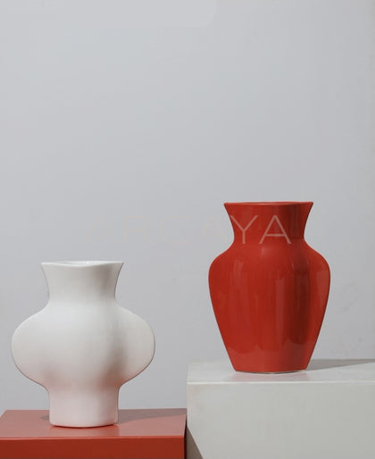 Vintage Mid Century Ceramic Vase - scene