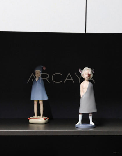 Fruit Candy Character Sculpture — Four Designs - scene