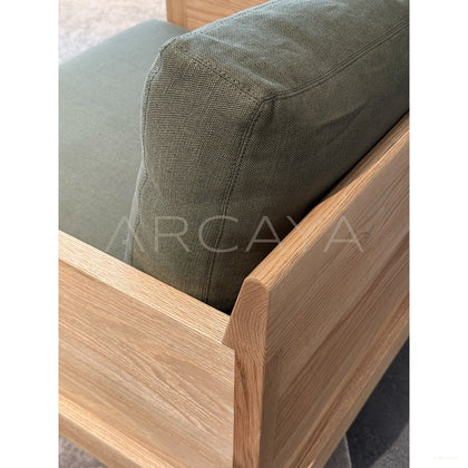 Kade Wood Lounge Chair - scene