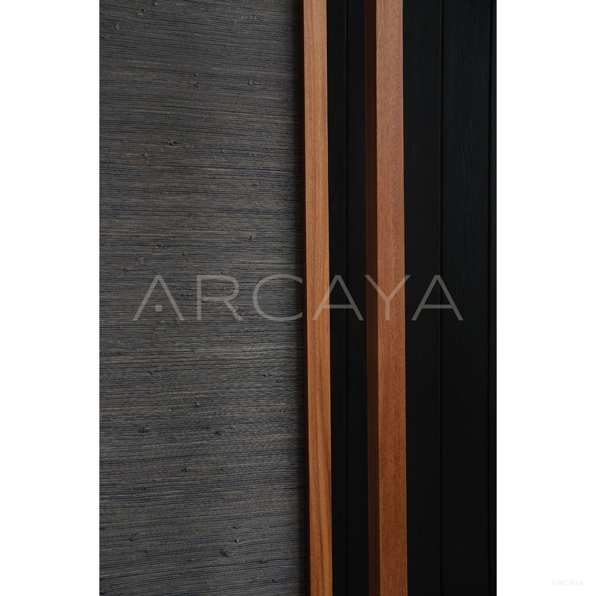 Solid Wood Cotton Linen Material Study — Doors & Partitions in detail