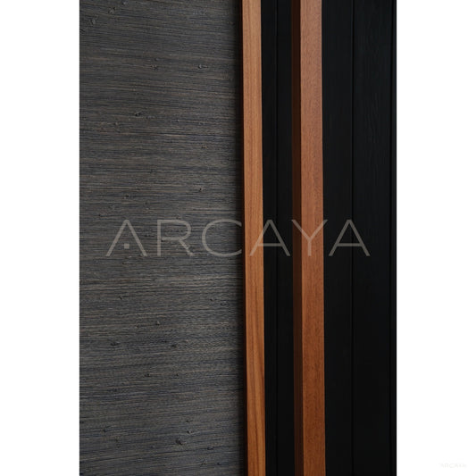Solid Wood Cotton Linen Material Study — Doors & Partitions - scene