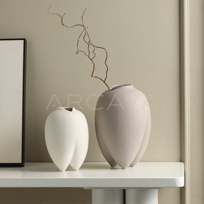 Wabi Sabi Bisque Ceramic Vase - main