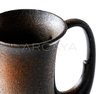 Wabi Sabi Irregular Sculpture Ceramic Vase - scene