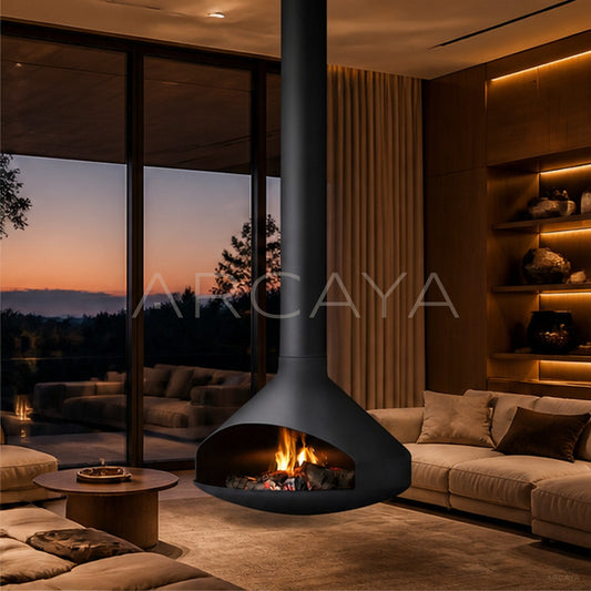 Nelson Hanging Fireplace - main