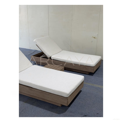 Maya Floating Outdoor Lounger - scene