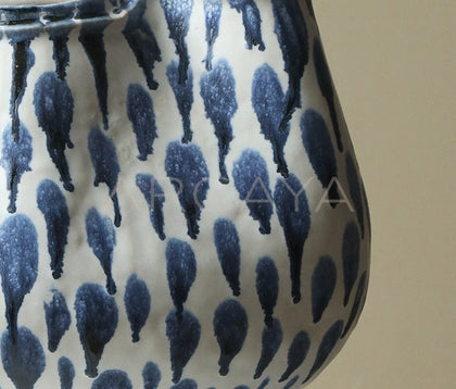 Wabi Sabi Jingdezhen Floor Jar Vase Designer - scene