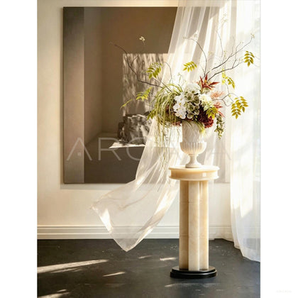 Aston Jiancheng Sculpture Pedestal Table - scene
