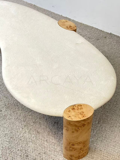 Irregular Shape Coffee Table - detail