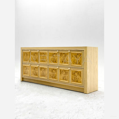 Custom Solid Wood Storage Cabinet - scene